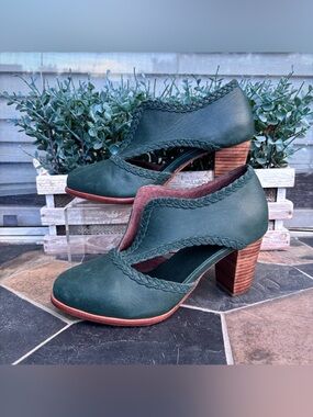 Bali Elf Spirit Walker Leather Heel Booties